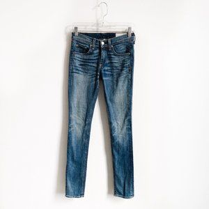 Rag & Bone The Skinny Jeans in Monument